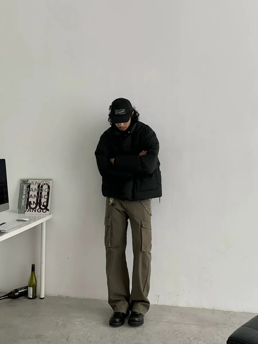 Casual Straight Leg Work Pants
