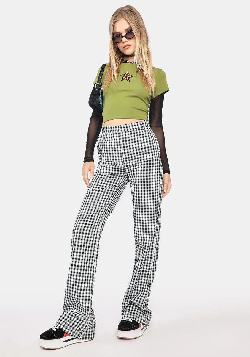 Checkered Zoe Trousers