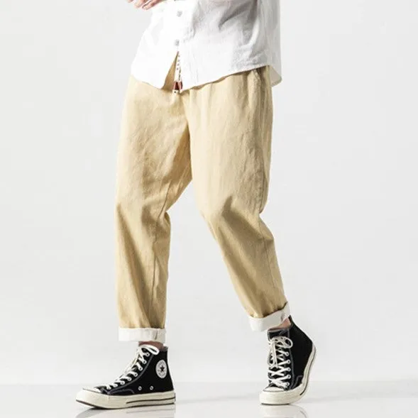 CLASSIC TAPERED DENIM PANTS