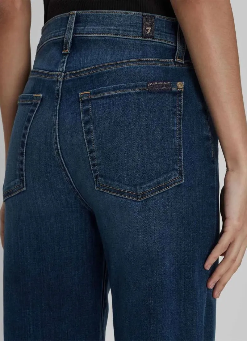 Cropped Alexa Cut Hem | Norton Blue