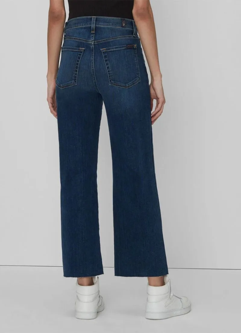 Cropped Alexa Cut Hem | Norton Blue