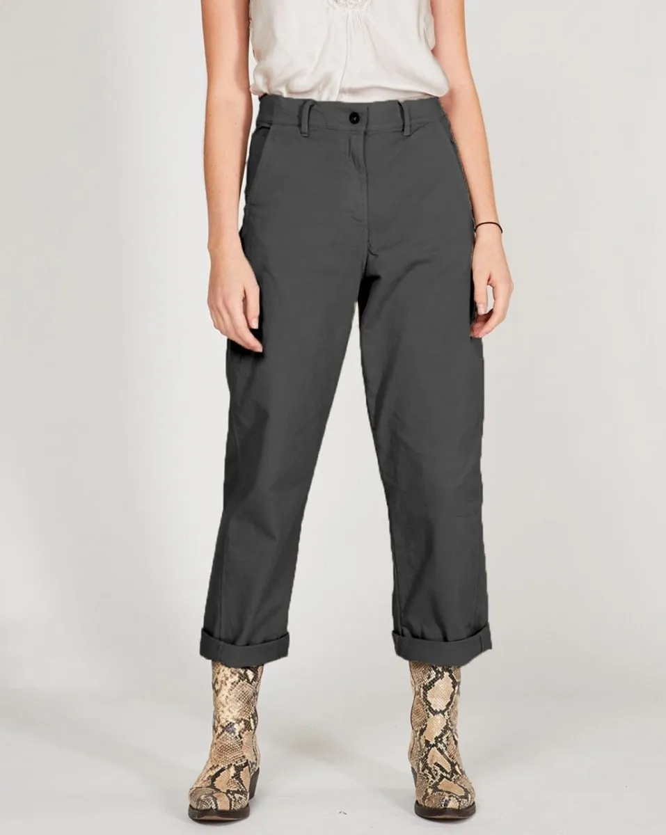 Curved-Seam Chino Pant