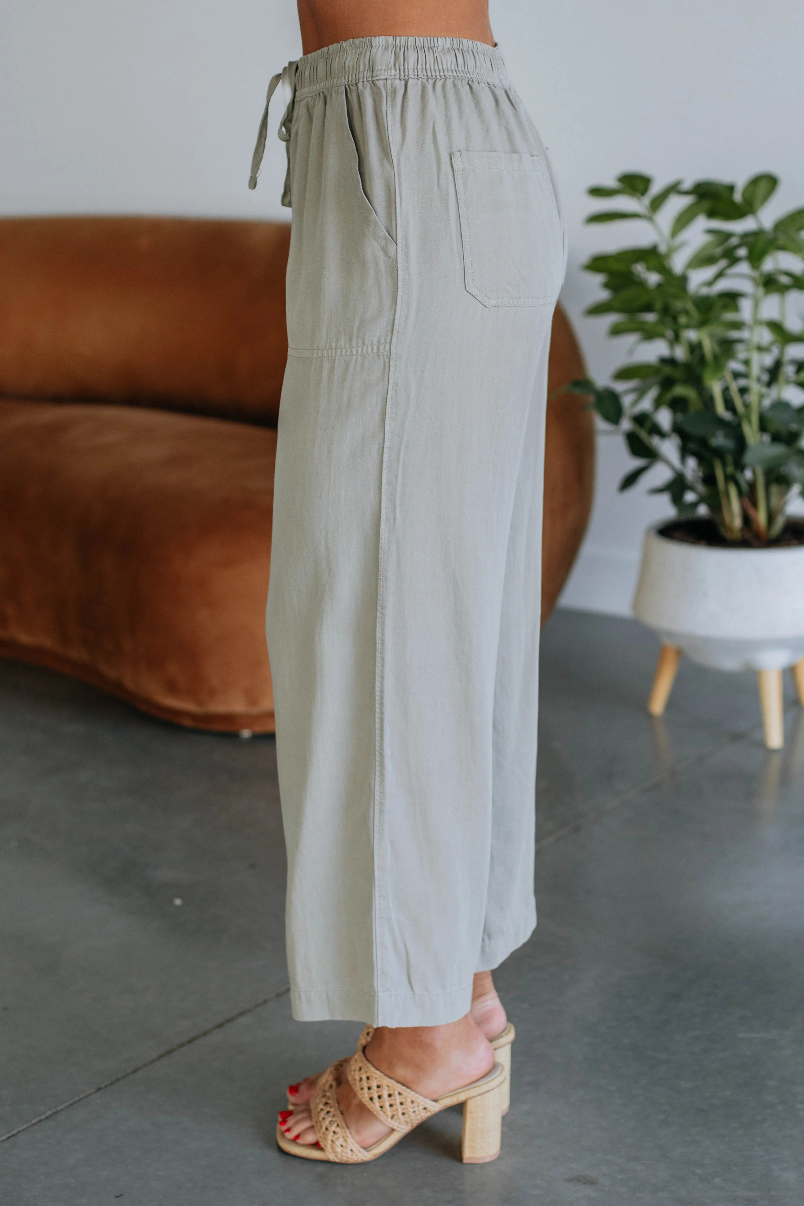 Duncan Casual Pants - Light Olive