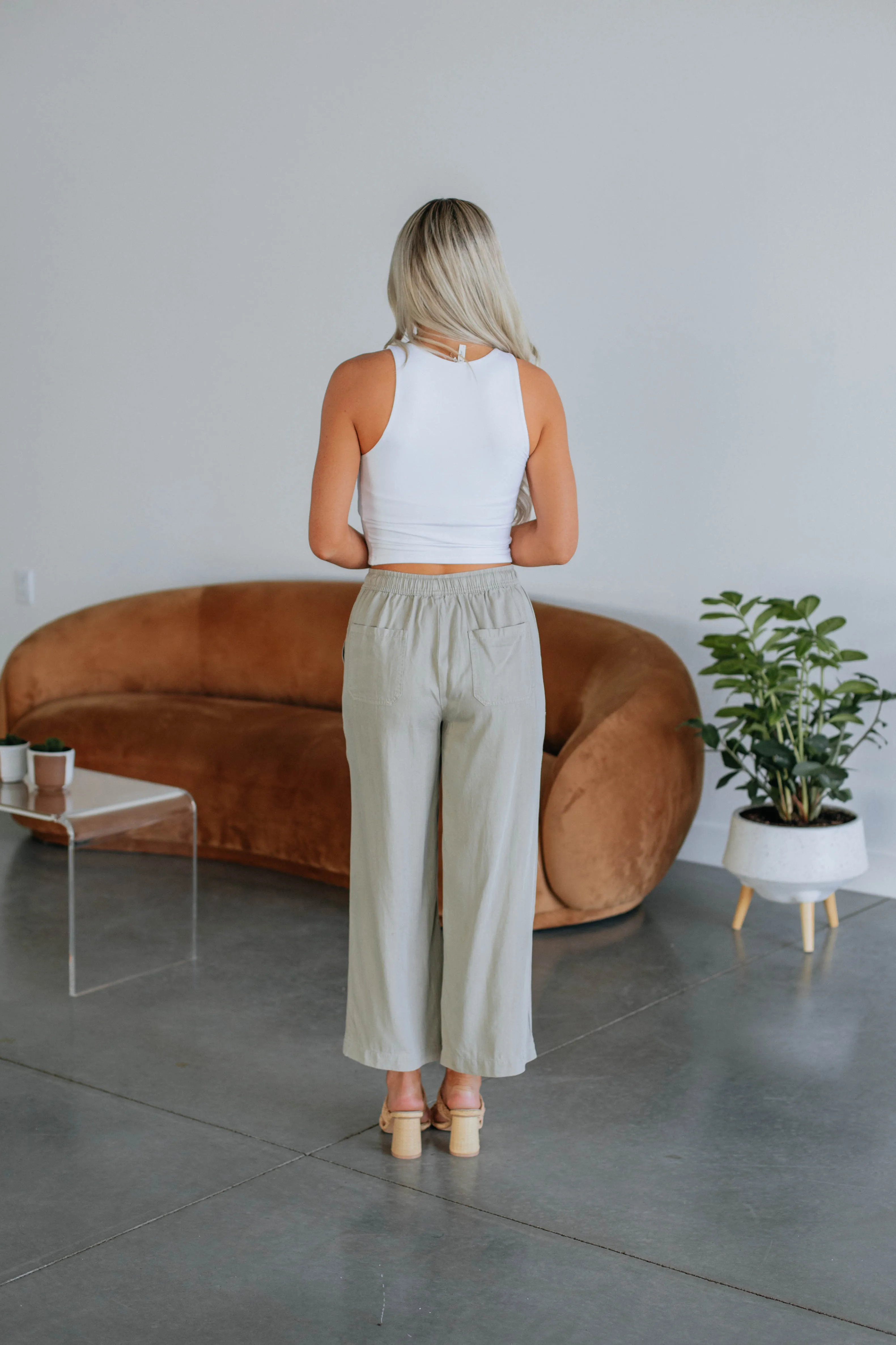 Duncan Casual Pants - Light Olive
