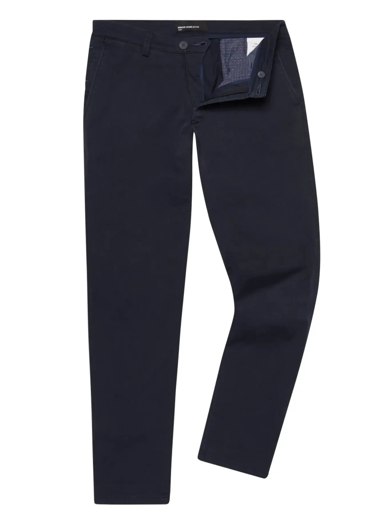 Emilio Tailored Chinos - Navy