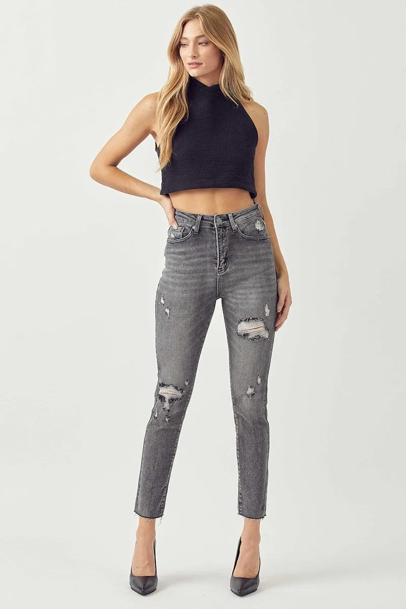 High Rise Casual Fit Skinny Jeans