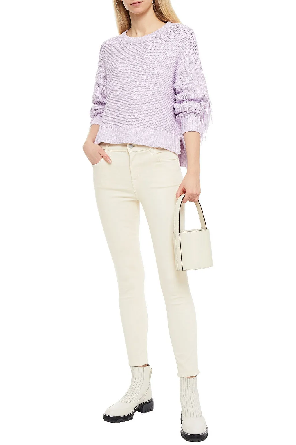 J Brand 'Alana' High-Rise Cropped Skinny Jeans