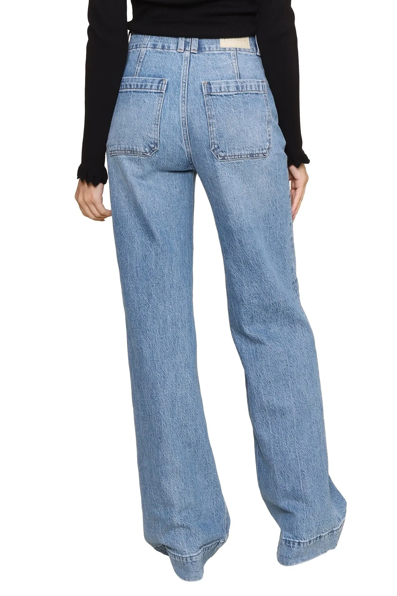 Lana Double Button Jeans
