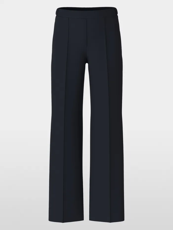 Marc Cain Collections Washington Wide Navy Trousers XC 81.19 W56 Col 395