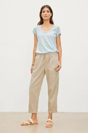 MISTY COTTON TWILL PANT