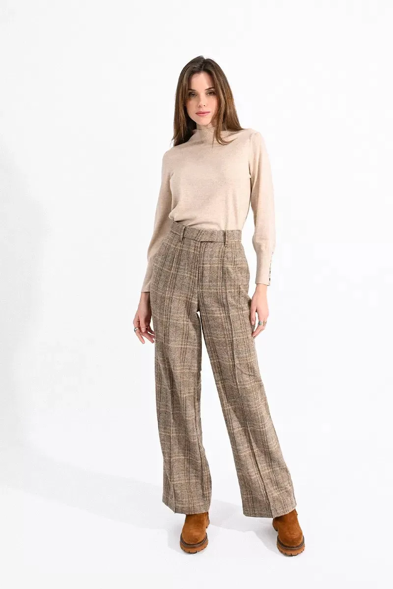 Molly Bracken Checkered Trousers