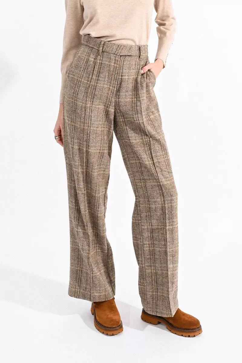 Molly Bracken Checkered Trousers