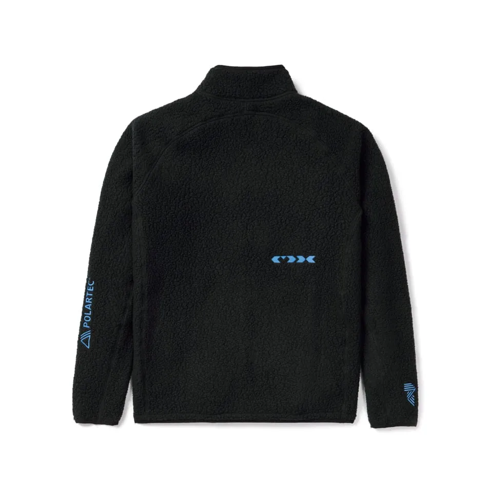 POLARTEC® FULL-ZIP FLEECE OFF BLACK