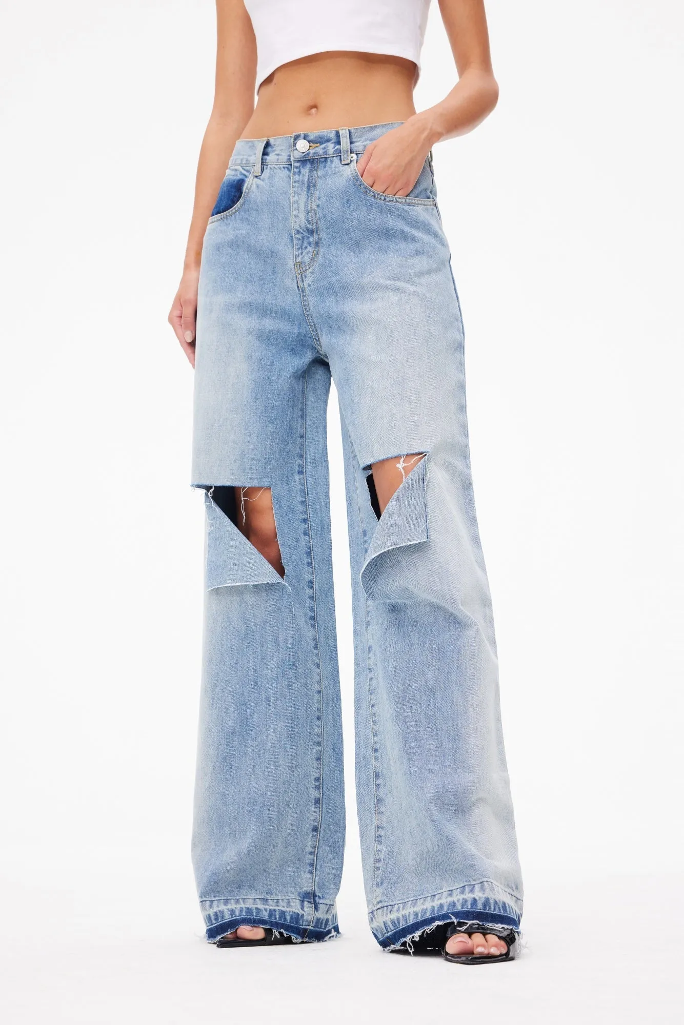 Ripped Jeans Blue