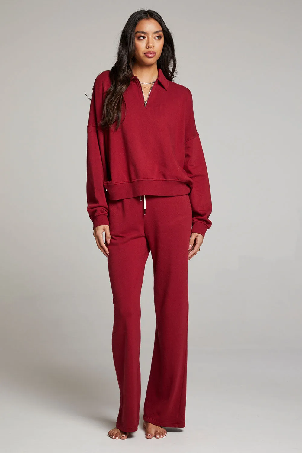 Sandyy Blood Red Trousers