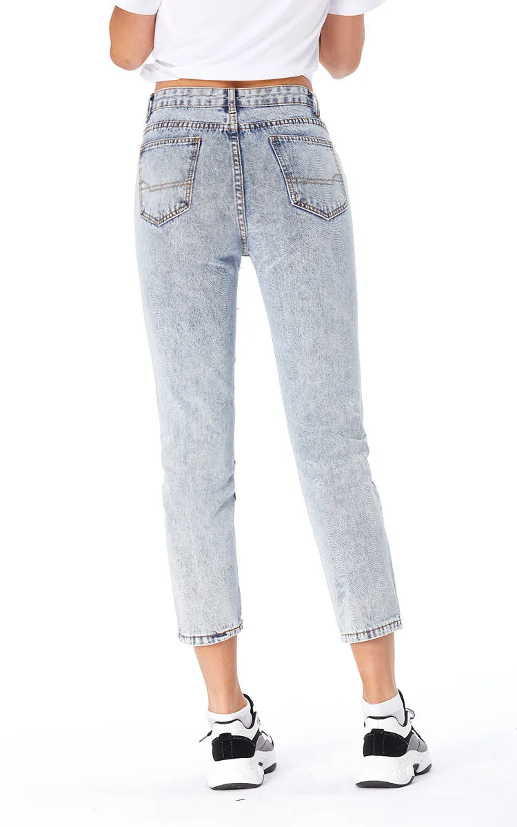 SANGO: Ripped Denim Jeans