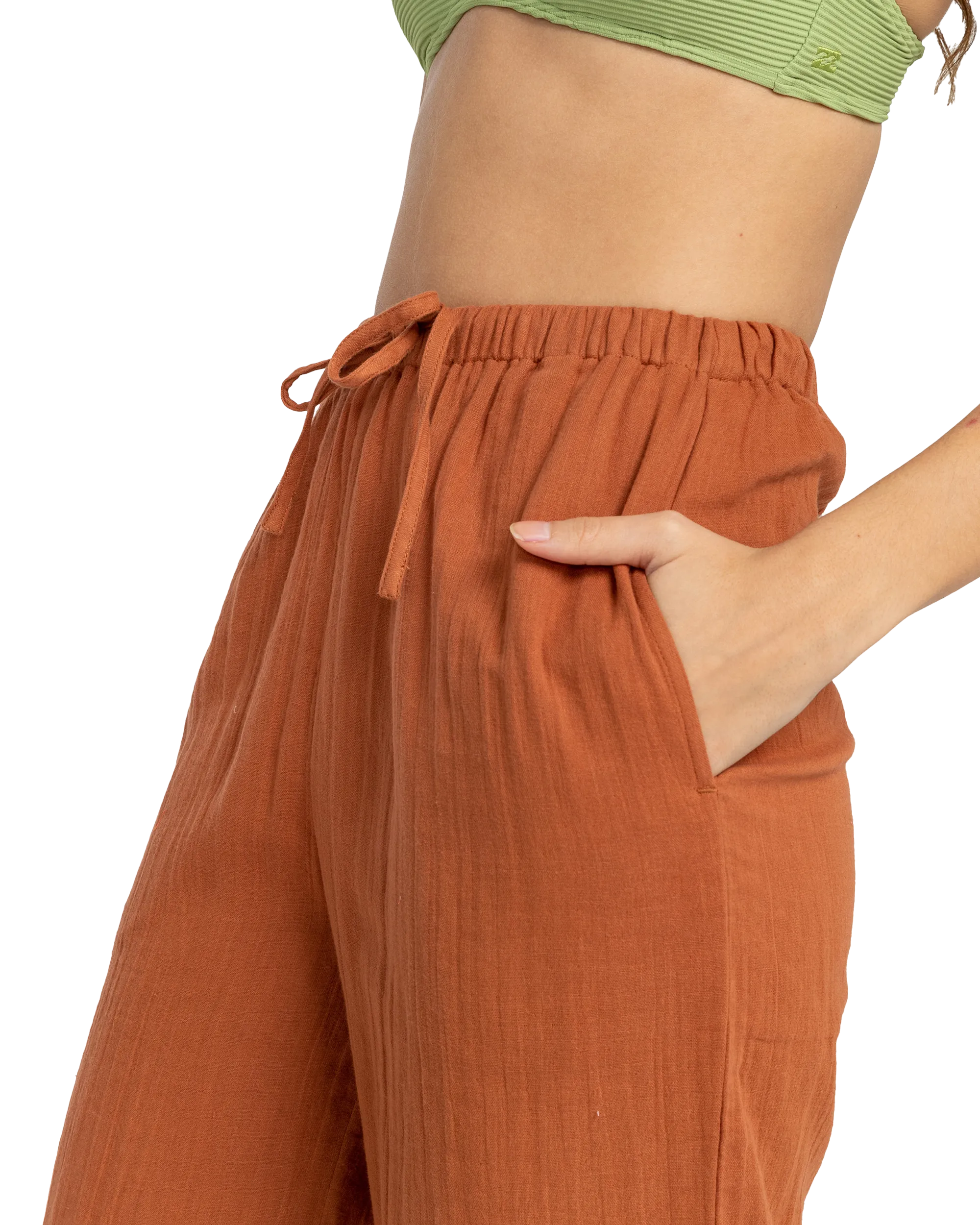 That Smile Trousers in Golden Brown