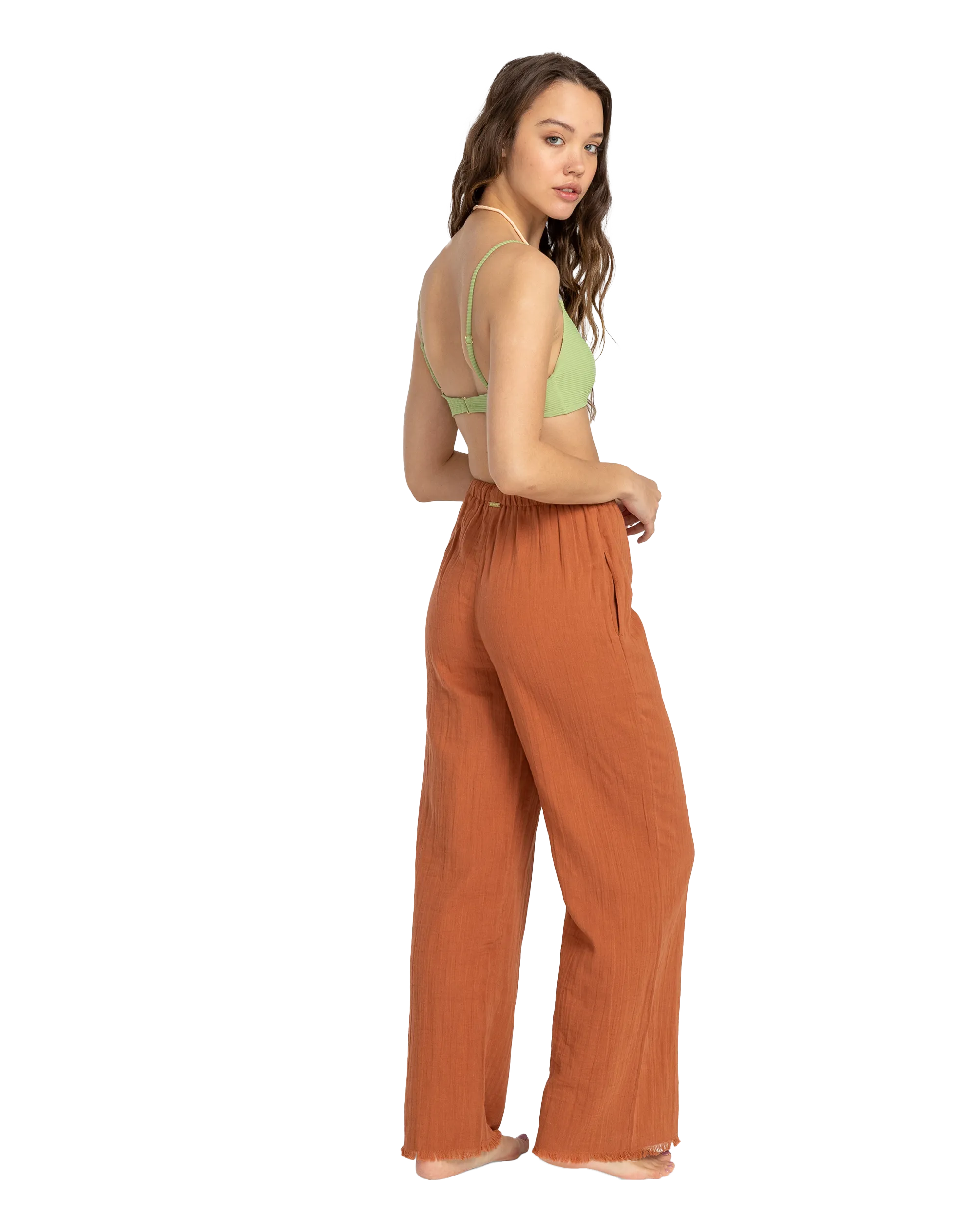 That Smile Trousers in Golden Brown