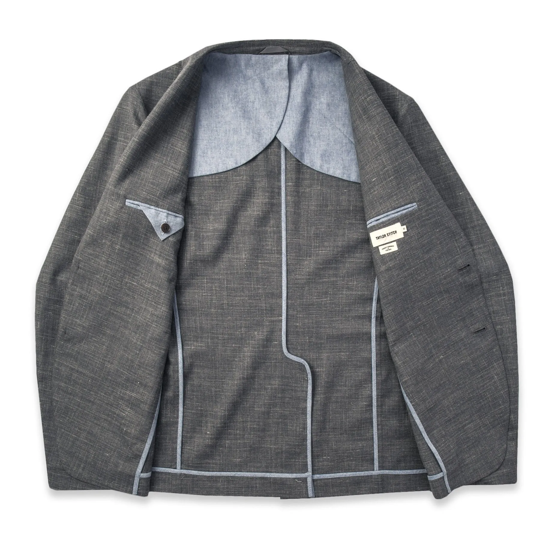 The Telegraph Jacket in Charcoal