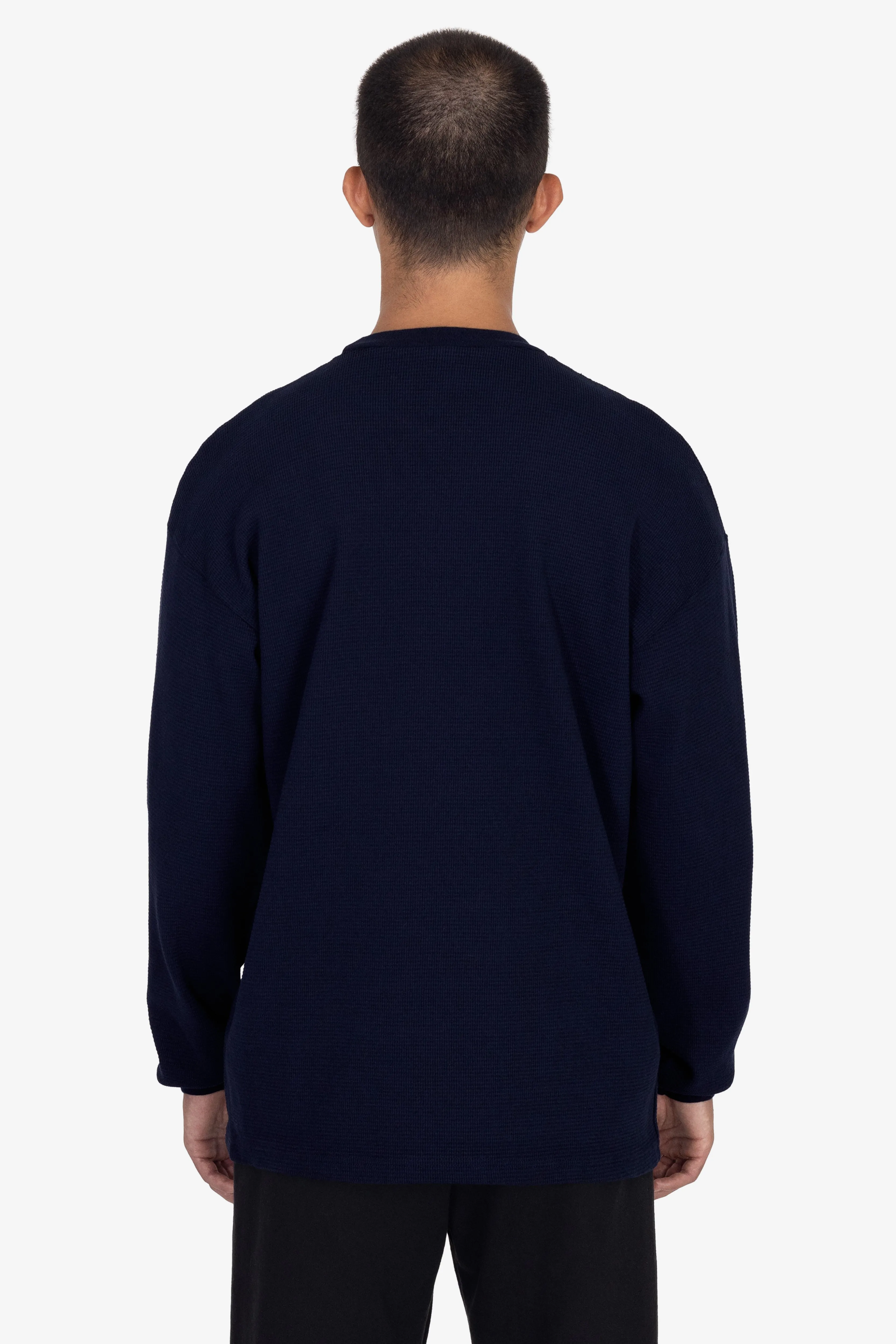 TX407GD Mix - Long Sleeve Heavy Thermal Crew Neck