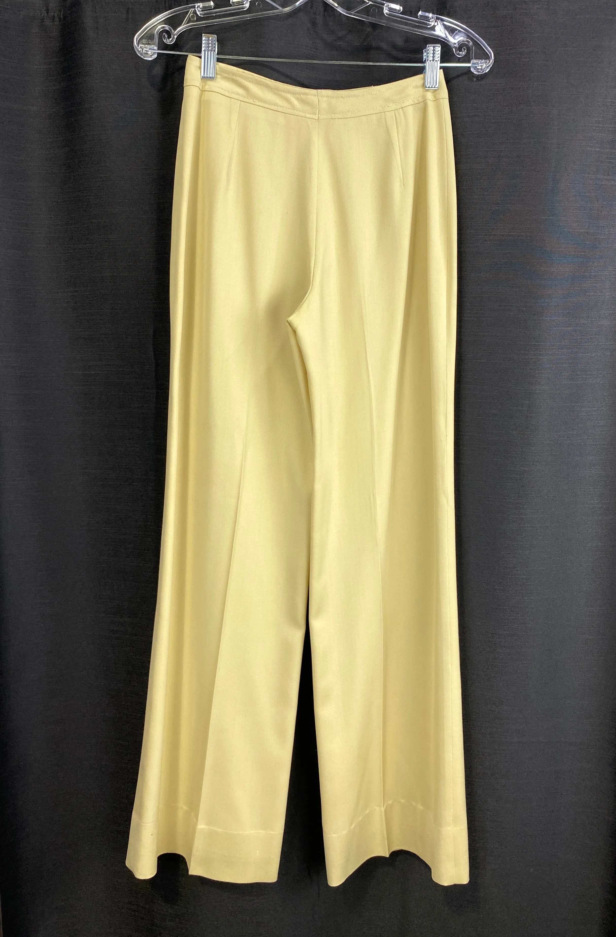 Vintage 1970s Cream 2-Piece Safari Jacket & Pants Set, XS
