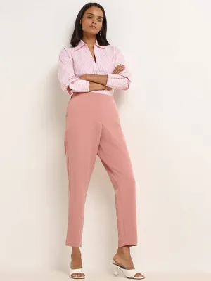 Wardrobe Pink Slim Fit Trousers