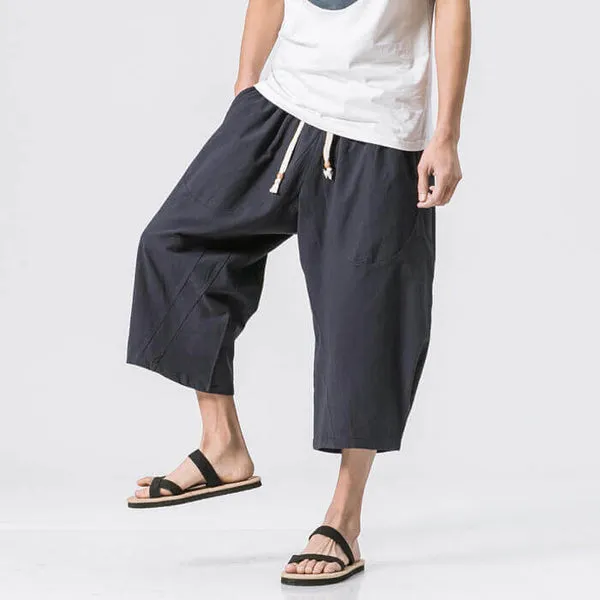 WLS Sekino Cropped Pants Blue
